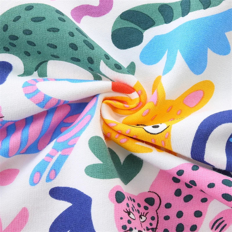 Unisex Rainbow Animal Sweatshirt