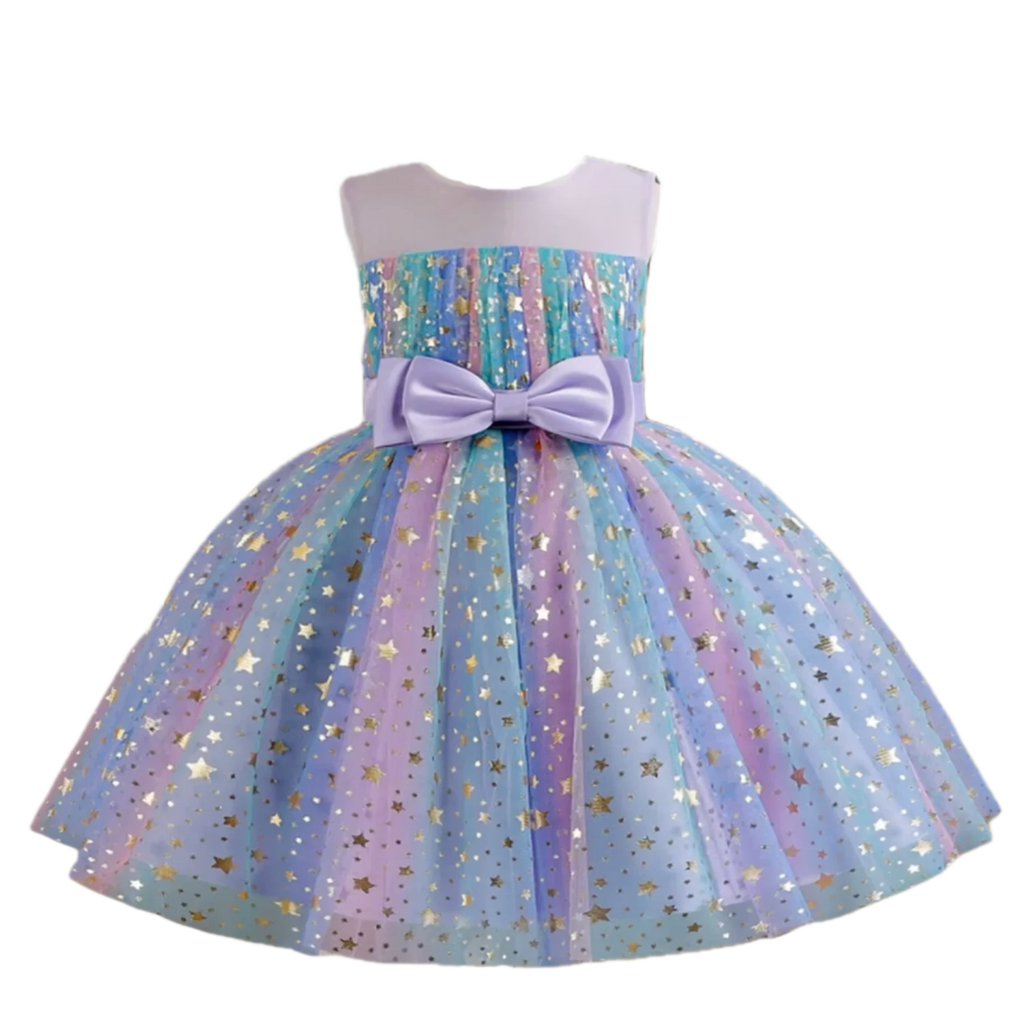 Purple Princess Bow Dress