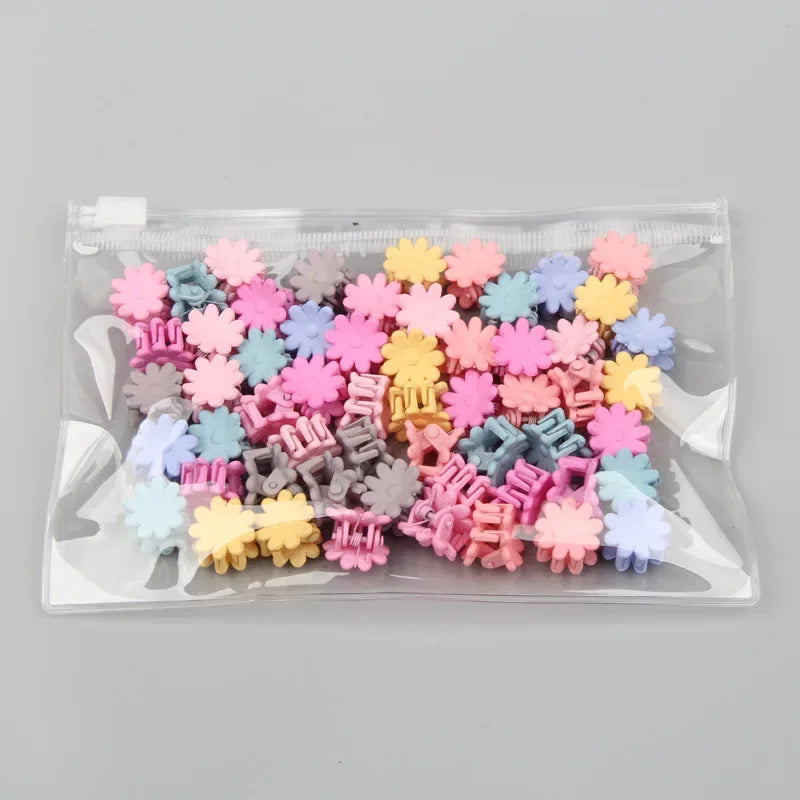 30 Piece Pack of Mini Hair Clips for Infants and Toddlers