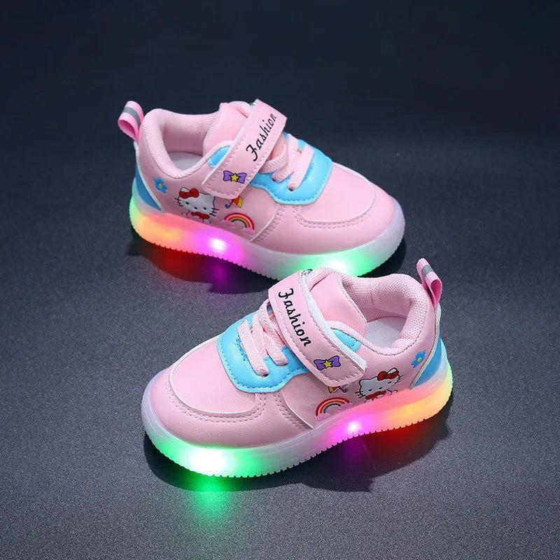 Hello Kitty Rainbow Led Lighting Shoes