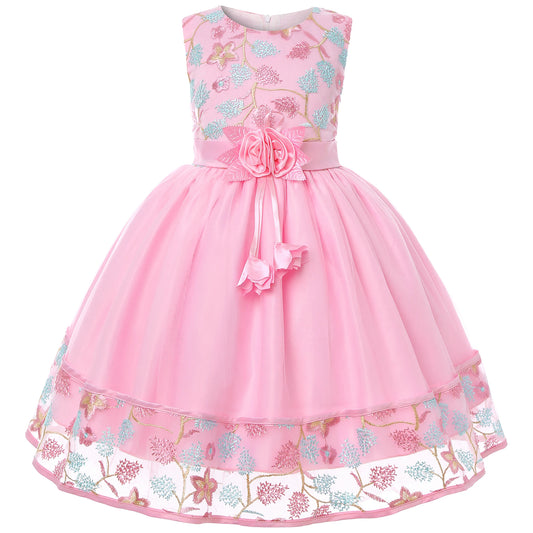 Embroidery Princess Dress