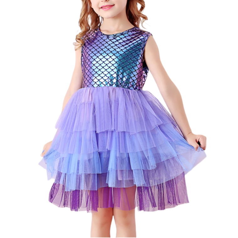 Mermaid Princess Tutu Dress