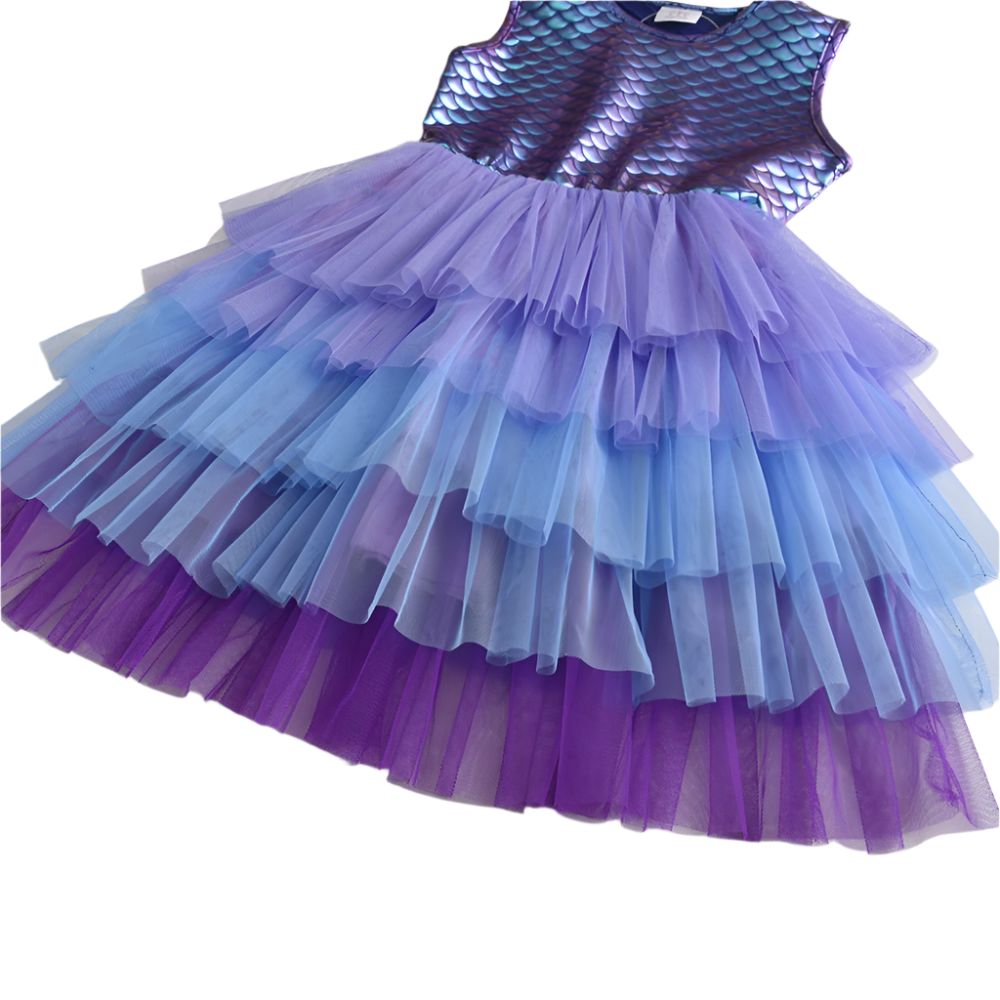 Mermaid Princess Tutu Dress