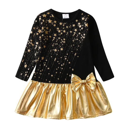 Golden Star Princess Dress