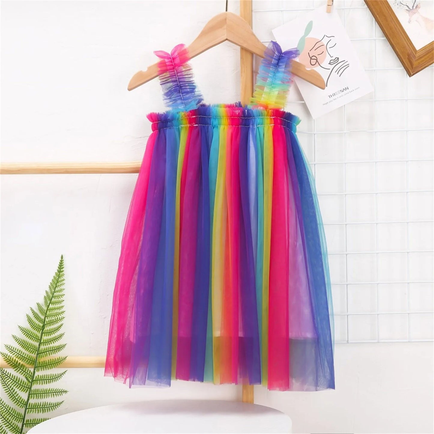 Rainbow Tutu Dress