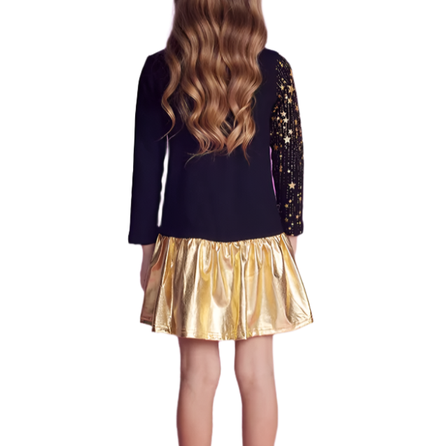 Golden Star Princess Dress