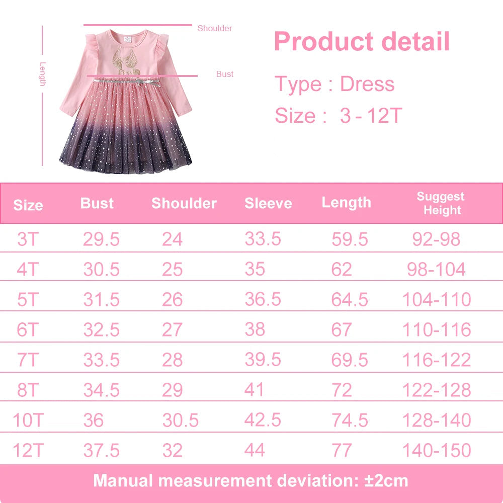 Unicorn Mesh Tulle Dress