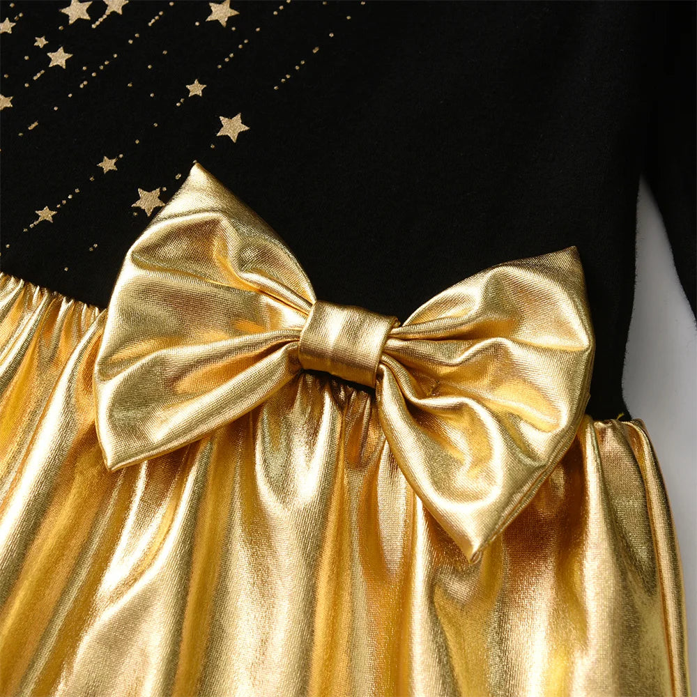 Golden Star Princess Dress