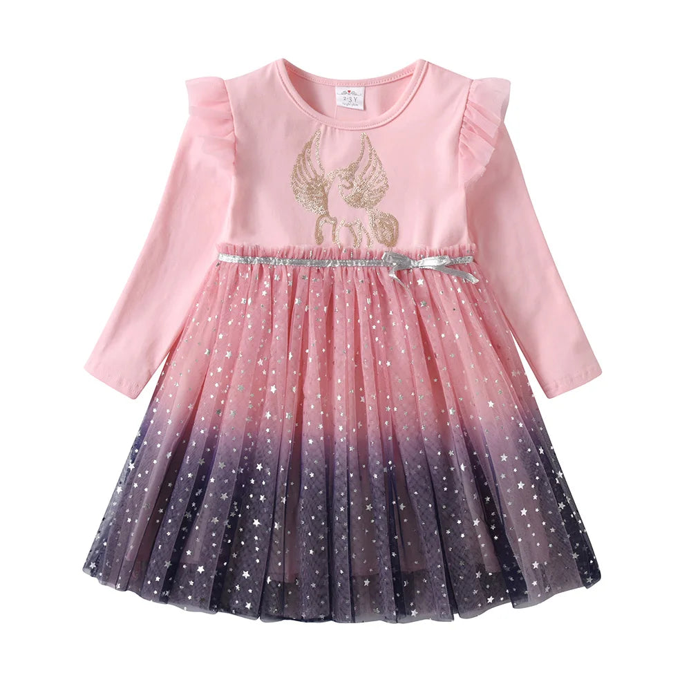 Unicorn Mesh Tulle Dress