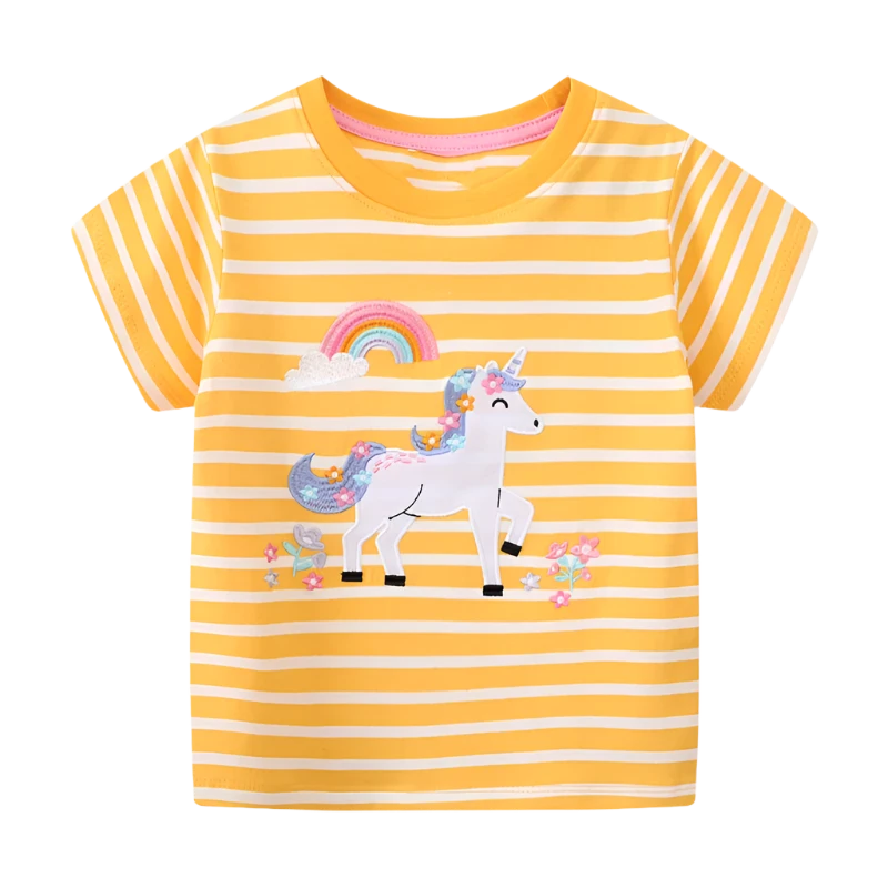 Yellow Rainbow Unicorn