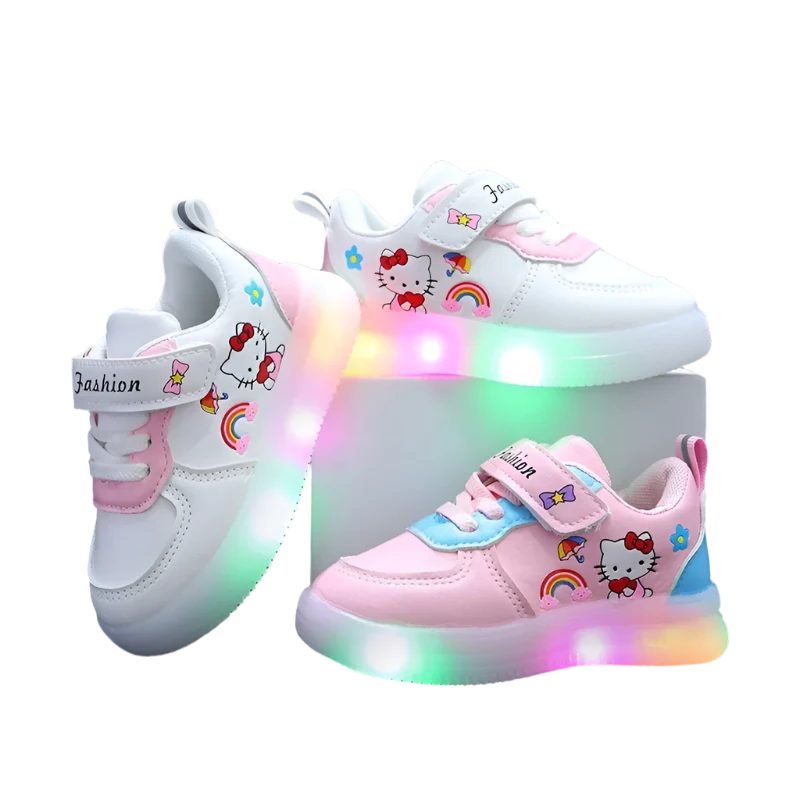 Hello Kitty Rainbow Led Lighting Shoes