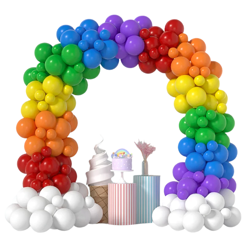 Rainbow Balloons