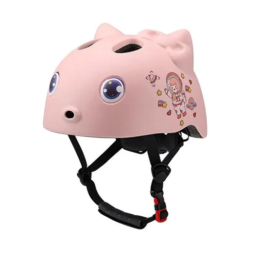 Pink Rainbow Helmet