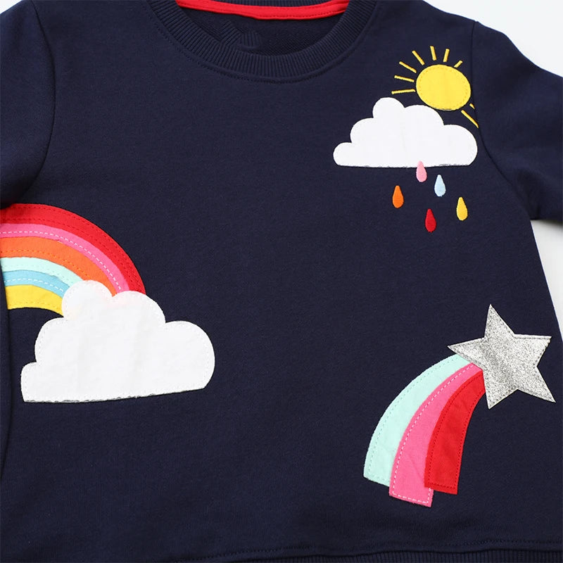 Rainbow & Cloud Sweatshirt