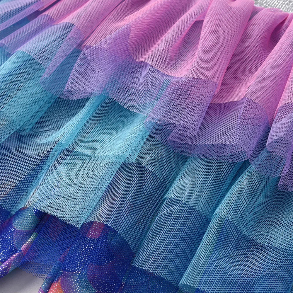 Mermaid Tutu Mesh Skirt Pants