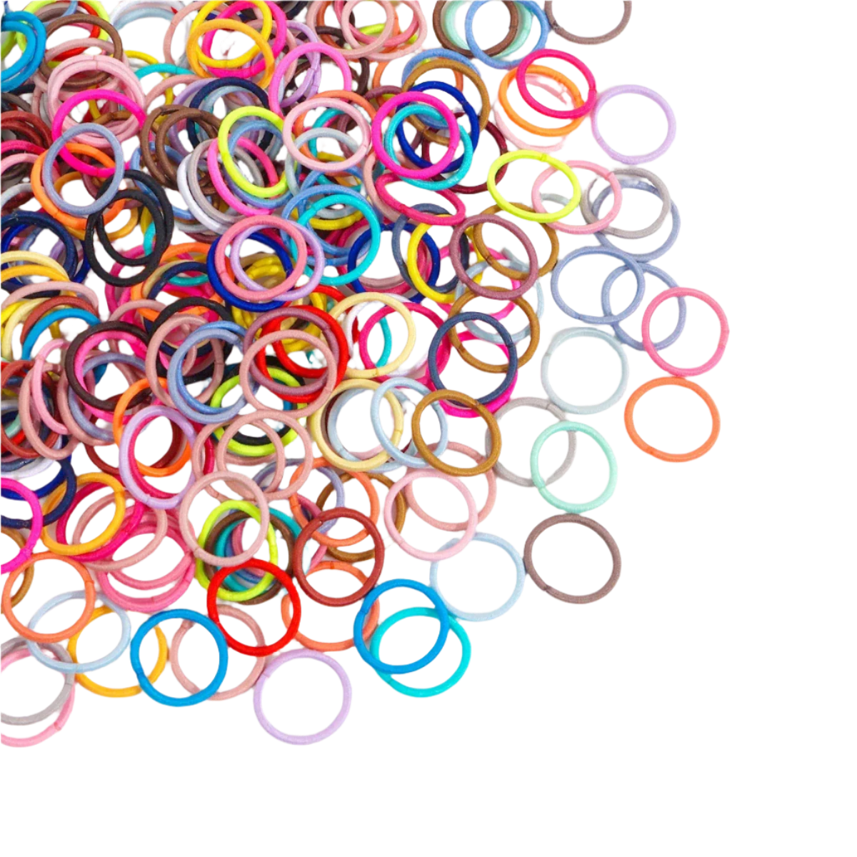 400 Piece Pack of Multicolor Baby Hair Ties