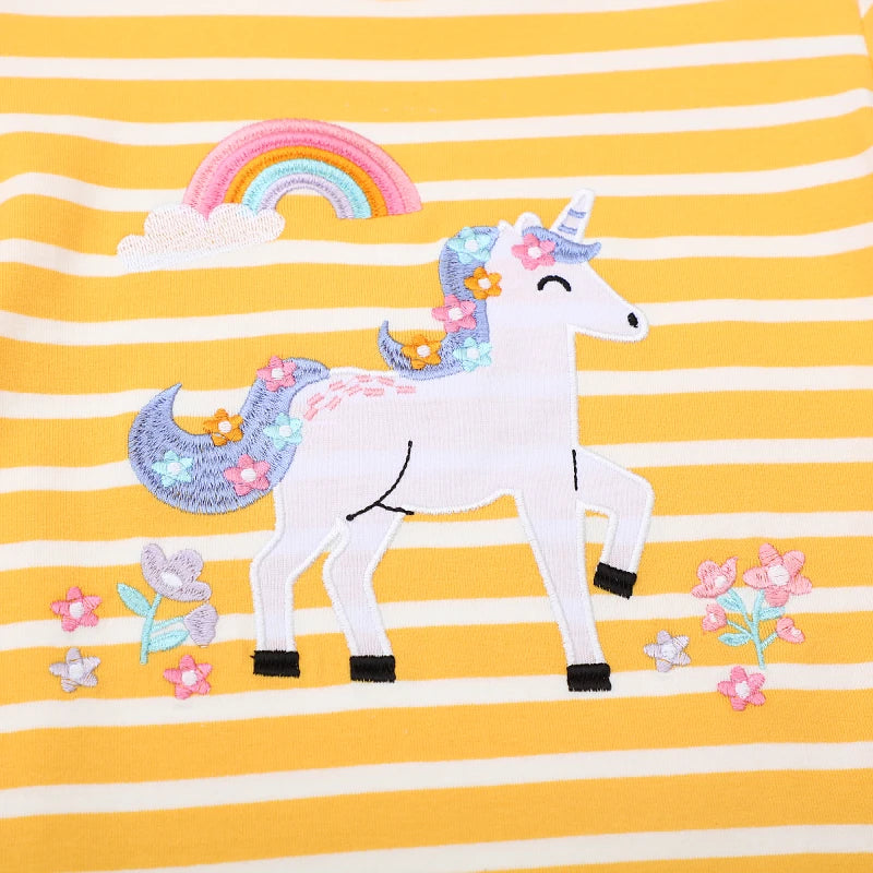 Yellow Rainbow Unicorn