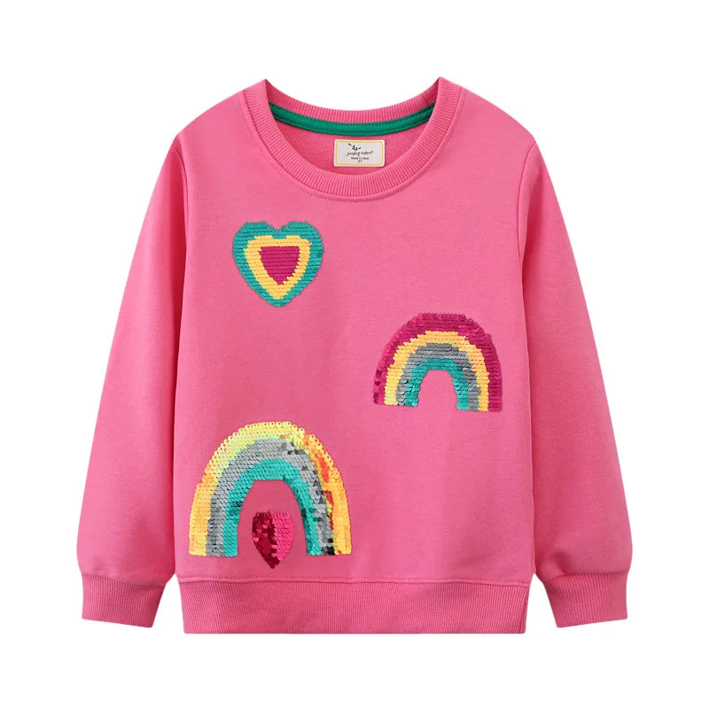 Rainbow Sweatshirts and Leggings Sets